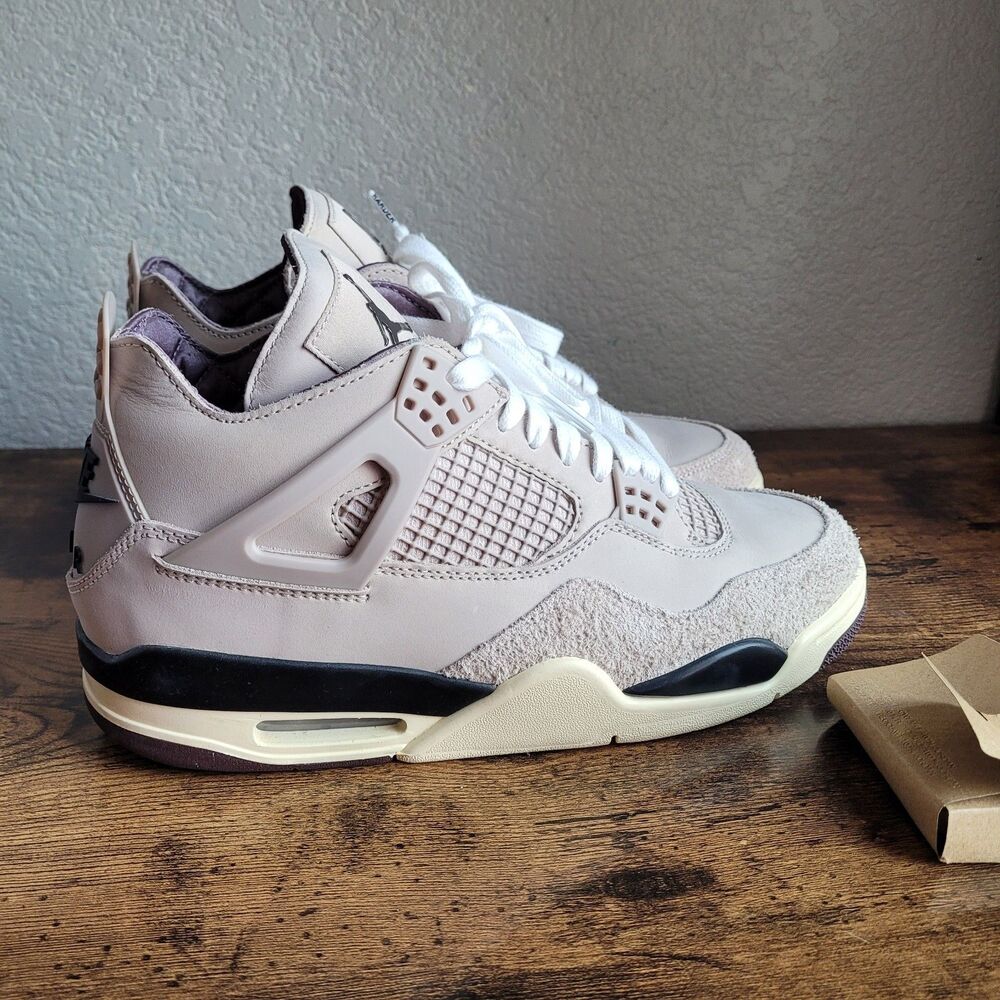 Air Jordan 4 Retro x A Ma Maniere Fossil Stone FZ4810-200 Womens 10.5 Mens 9